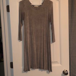 Mineral wash tunic